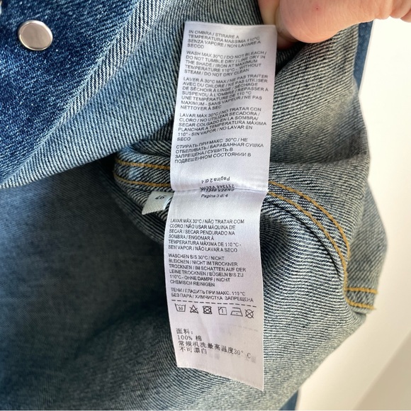 Bottega Veneta Denim Button Down Shirt Size 46 - Picture 9 of 12